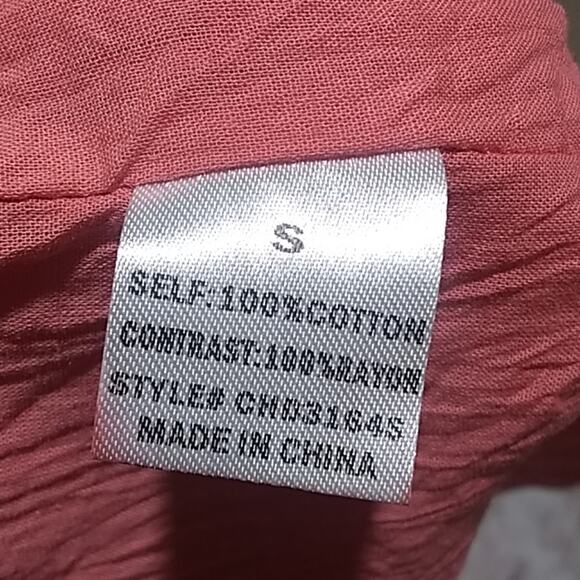 Honey Punch crochet top cotton dress Small - Picture 6 of 6